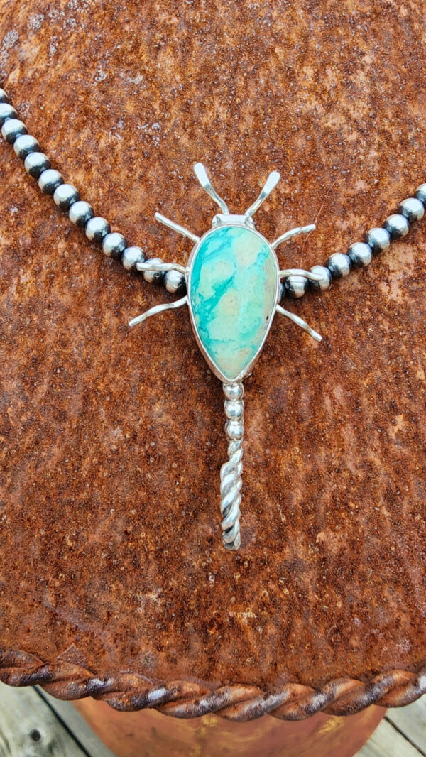 Lucille Platero Scorpion Pin, wear as a pendant