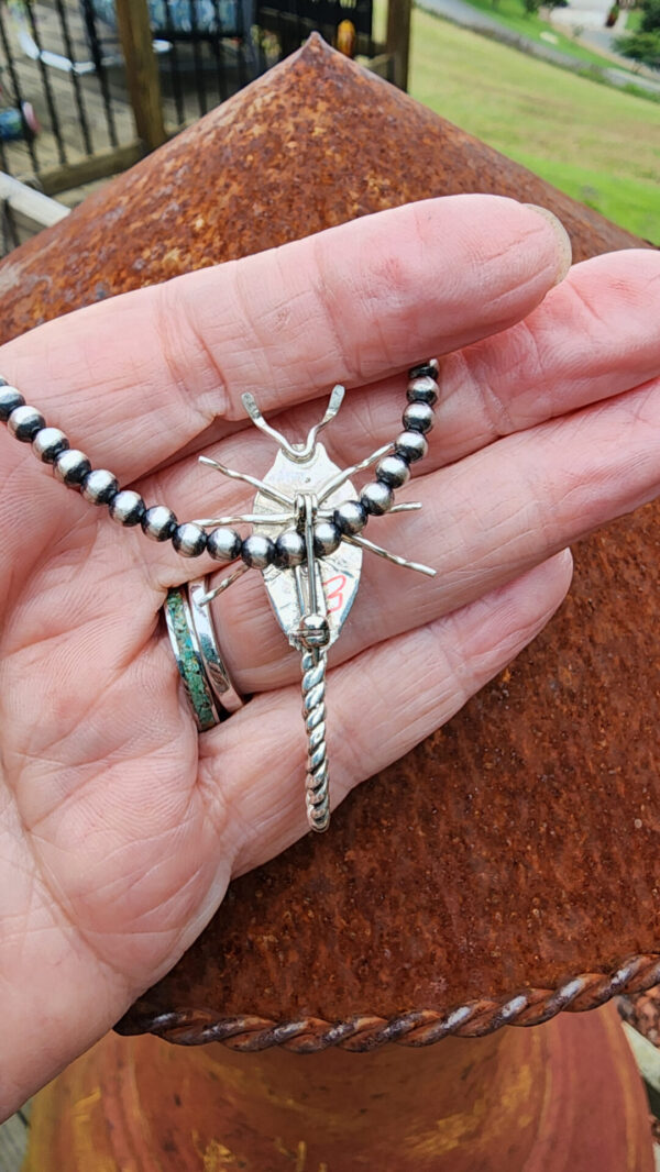 Lucille Platero Scorpion Pin, wear as a pendant