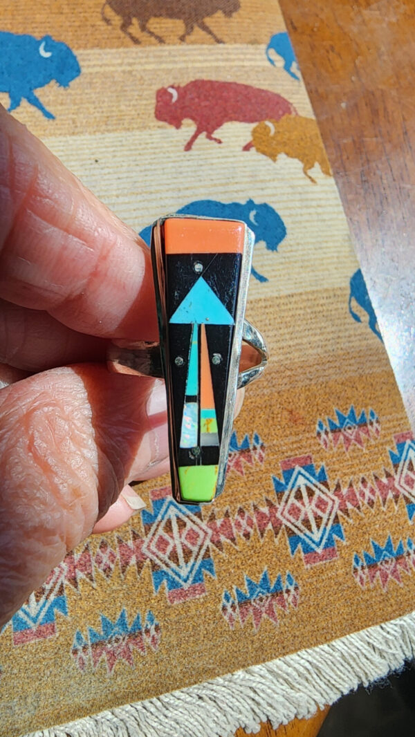 Gilbert Smith Micro Inlay Adjustable Ring
