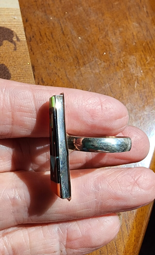 Gilbert Smith Micro Inlay Adjustable Ring