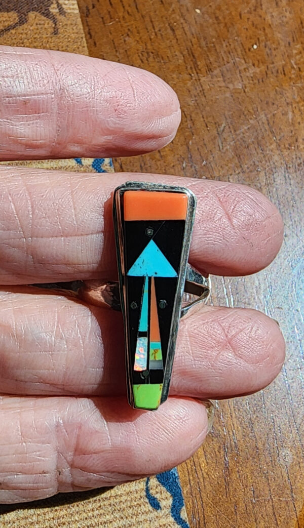 Gilbert Smith Micro Inlay Adjustable Ring