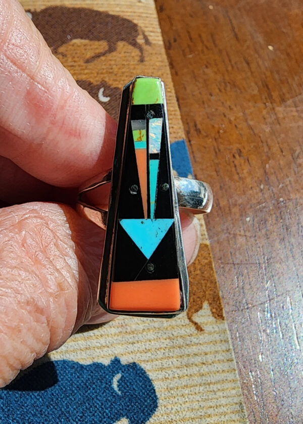 Gilbert Smith Micro Inlay Adjustable Ring