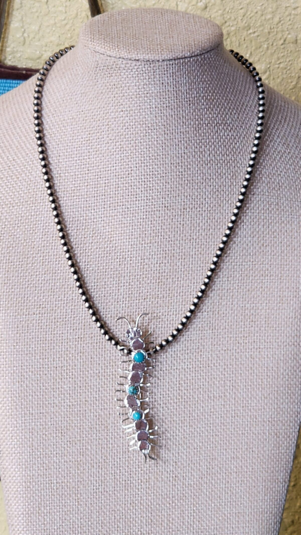 Lucille Platero Centipede Pin/Pendant