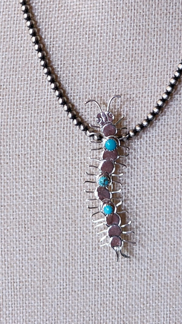 Lucille Platero Centipede Pin/Pendant