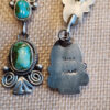 Sonoran Gold Post Dangle Earrings, marked Draper