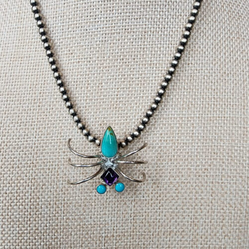 Sleeping Beauty, Amethyst and Sonoran Turquoise Bug