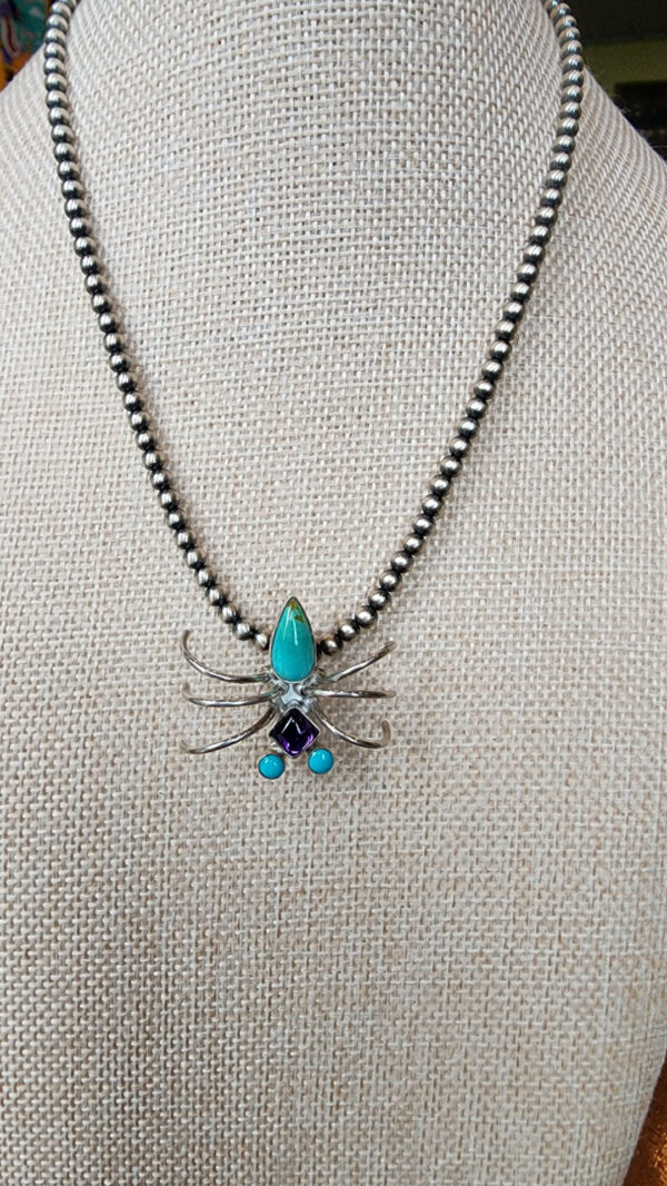 Sleeping Beauty, Amethyst and Sonoran Turquoise Bug