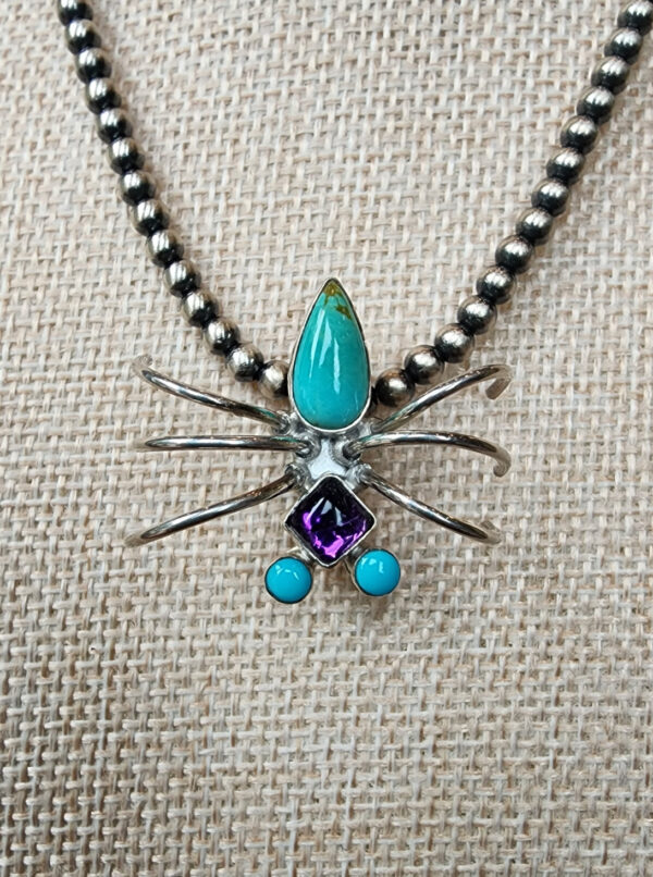 Sleeping Beauty, Amethyst and Sonoran Turquoise Bug