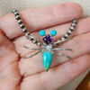 Sleeping Beauty, Amethyst and Sonoran Turquoise Bug
