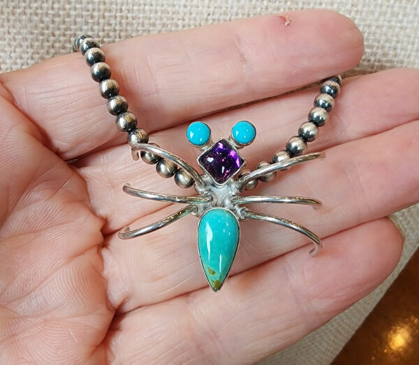 Sleeping Beauty, Amethyst and Sonoran Turquoise Bug