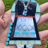 Joyce Waseta, Zuni, Inlay Pendant