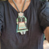 Joyce Waseta, Zuni, Inlay Pendant