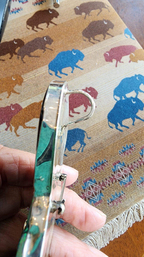 Joyce Waseta, Zuni, Inlay Pendant