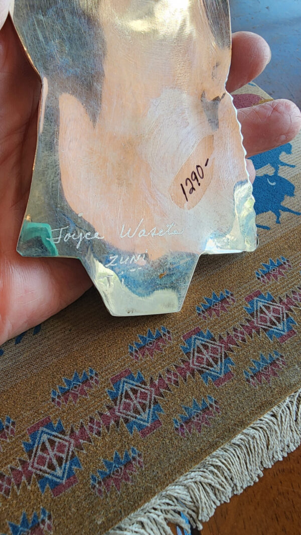Joyce Waseta, Zuni, Inlay Pendant