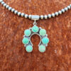 ML Perry Campitos Naja Pendant and Sterling Silver Bead Strand