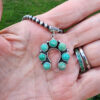 ML Perry Campitos Naja Pendant and Sterling Silver Bead Strand