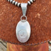 Royston Turquoise Pendant on Handmade Navajo Pearls