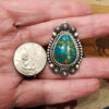 Michael Calladitto Turquoise Ring, size 8.5