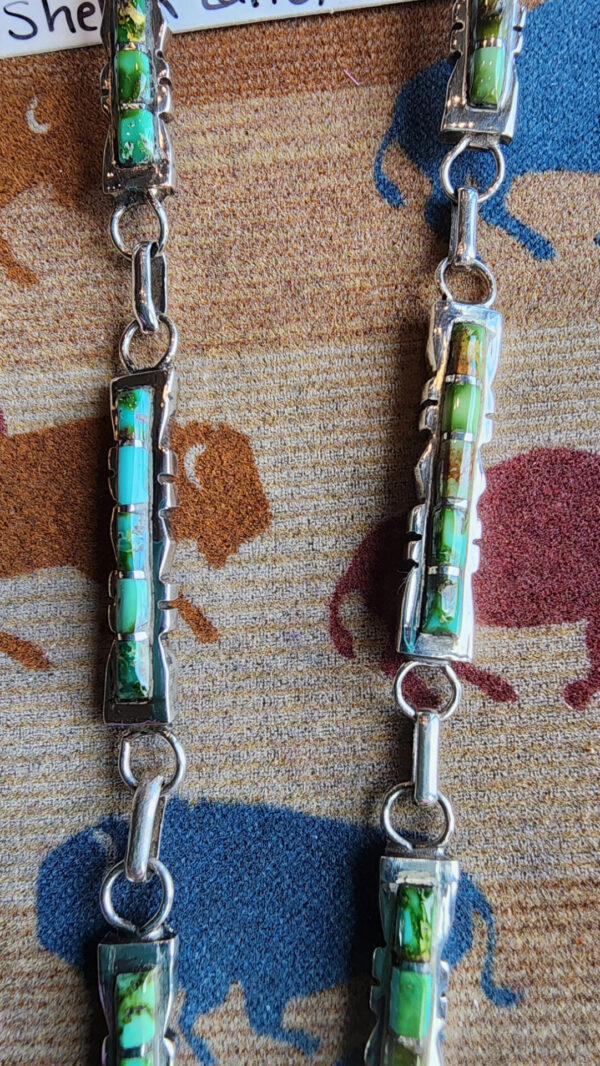 Sheldon Lalio, Zuni, Statement Earrings