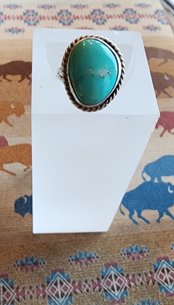 20260129_171418 Justine Tso Everyday Royston Turquoise Ring, size 8