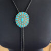 Kingman Turquoise Bolo Tie