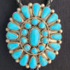 Kingman Turquoise Bolo Tie