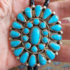 Kingman Turquoise Bolo Tie
