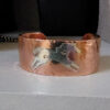 20260131_161753 Copper Cuff with Sterling Silver Horse