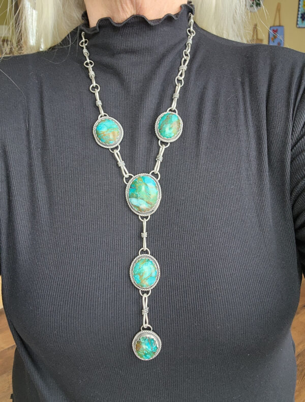 20260202_144046 Smokey Bisbee Turquoise Lariat