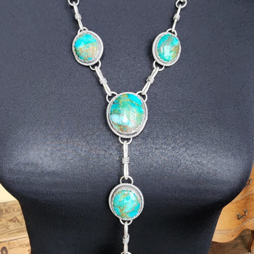 Smokey Bisbee Turquoise Lariat