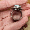 Dry Creek Turquoise Ring, size 9.5