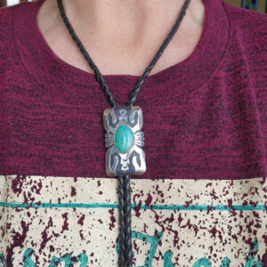 Eula Wylie Golden Hills Turquoise Ring, size 6.5