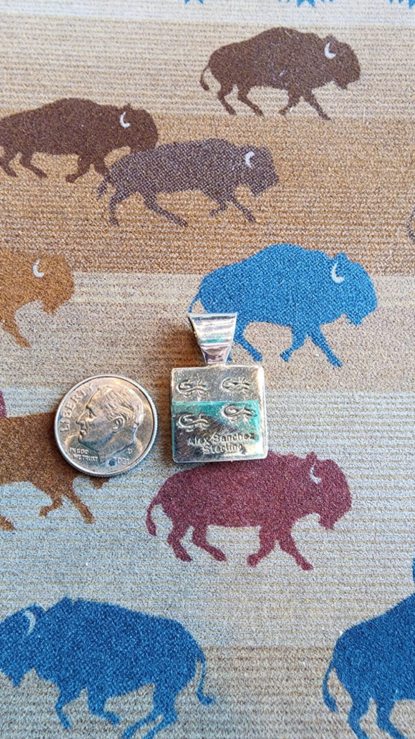 20260210_165251 Alex Sanchez Mini Pendant, petroglyph man