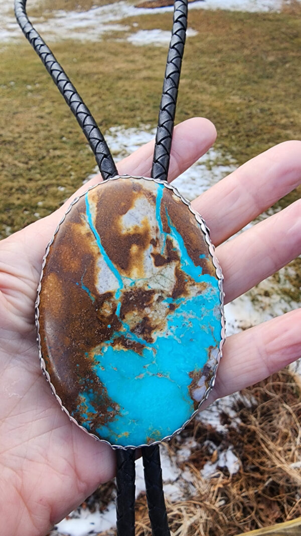 20260211_092607 High Grade Royston Turquoise Bolo