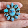 20260219_132608 Eula Wylie Golden Hills Turquoise Ring, size 6.5