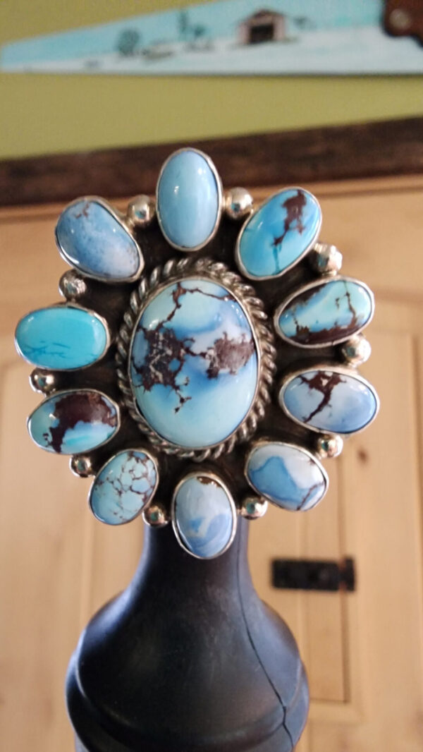 20260219_132703 Eula Wylie Golden Hills Turquoise Ring, size 6.5
