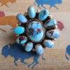 20260219_132757 Eula Wylie Golden Hills Turquoise Ring, size 6.5