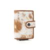 MonsoonInkBrown1 Monsoon Ink Card Holder in Brown and White