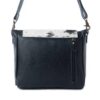 Myra Sagebrush Vale Hairon Leather Concealed Carry Bag in Onyx Frost