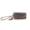 WildflowerStoryBrown1 Wildflower Story Handtooled Wallet in Brown